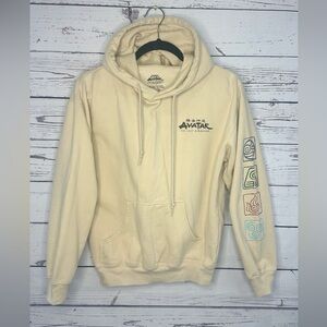 Nickelodeon Avatar The Last Airbender Cream Pullover Hoodie
